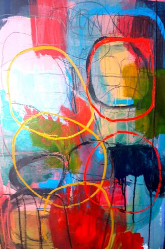 untitled no. 2020_0330 painting by monika riethmueller visual artist