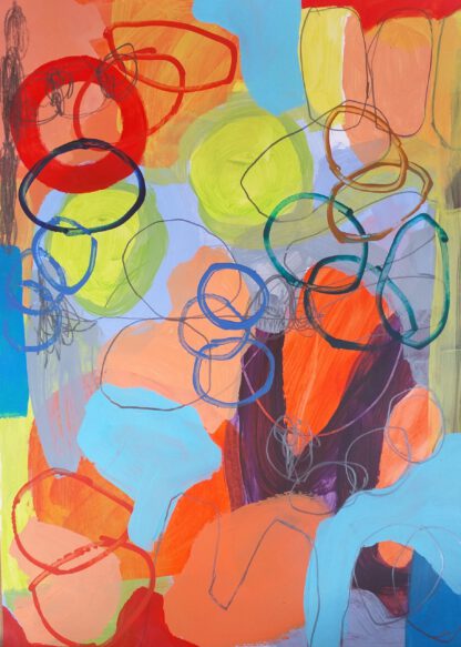 untitled no. 20200506 painting by monika riethmueller visual artist
