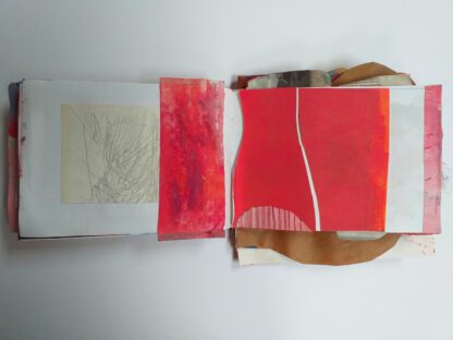 Page from sketchbook by Monika Riethmueller visual artist