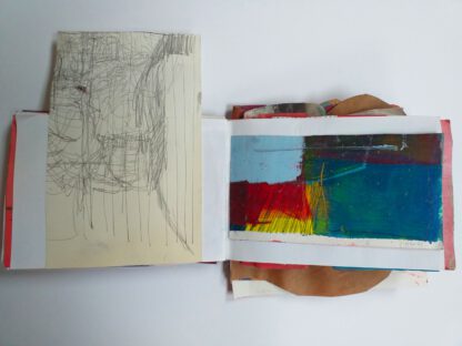 Page from sketchbook by Monika Riethmueller visual artist