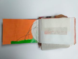 Page from sketchbook by Monika Riethmueller visual artist