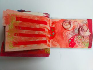 Page from sketchbook by Monika Riethmueller visual artist