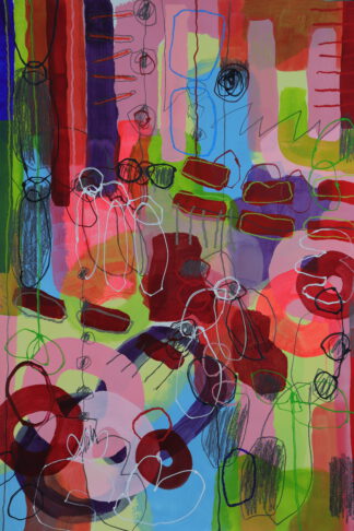 monika riethmueller untitled no. 20210418 100x70cm paper