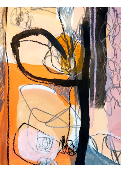 Orange is not the only colour III detail 1 75x52 cm paper