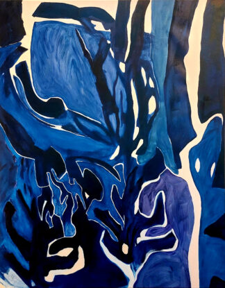 Après de la Nature IV technique mixte sur toile 175 x 130 cm