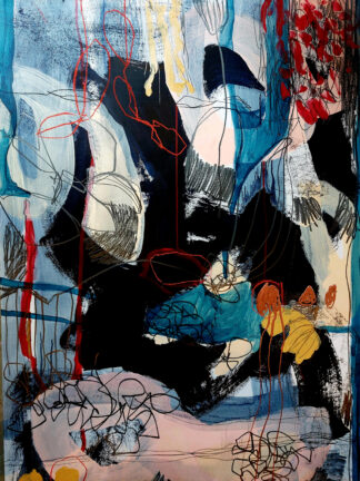 Melting I 100x70cm mixed media on 200gms paper
