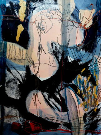 Melting III 100x70cm mixed media on 200gms paper