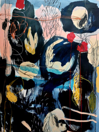 Melting IV 100x70cm mixed media on 200gms paper