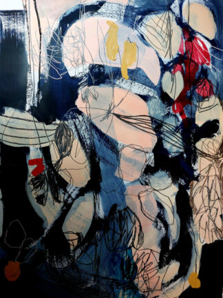 Melting VI 100x70cm mixed media on 200gms paper