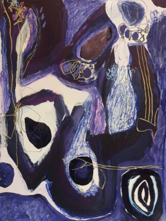 Nature morte IV 100x70cm mixed media on 200gms paper