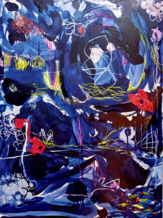 Sans titre I 100x70cm mixed media on 200gms paper
